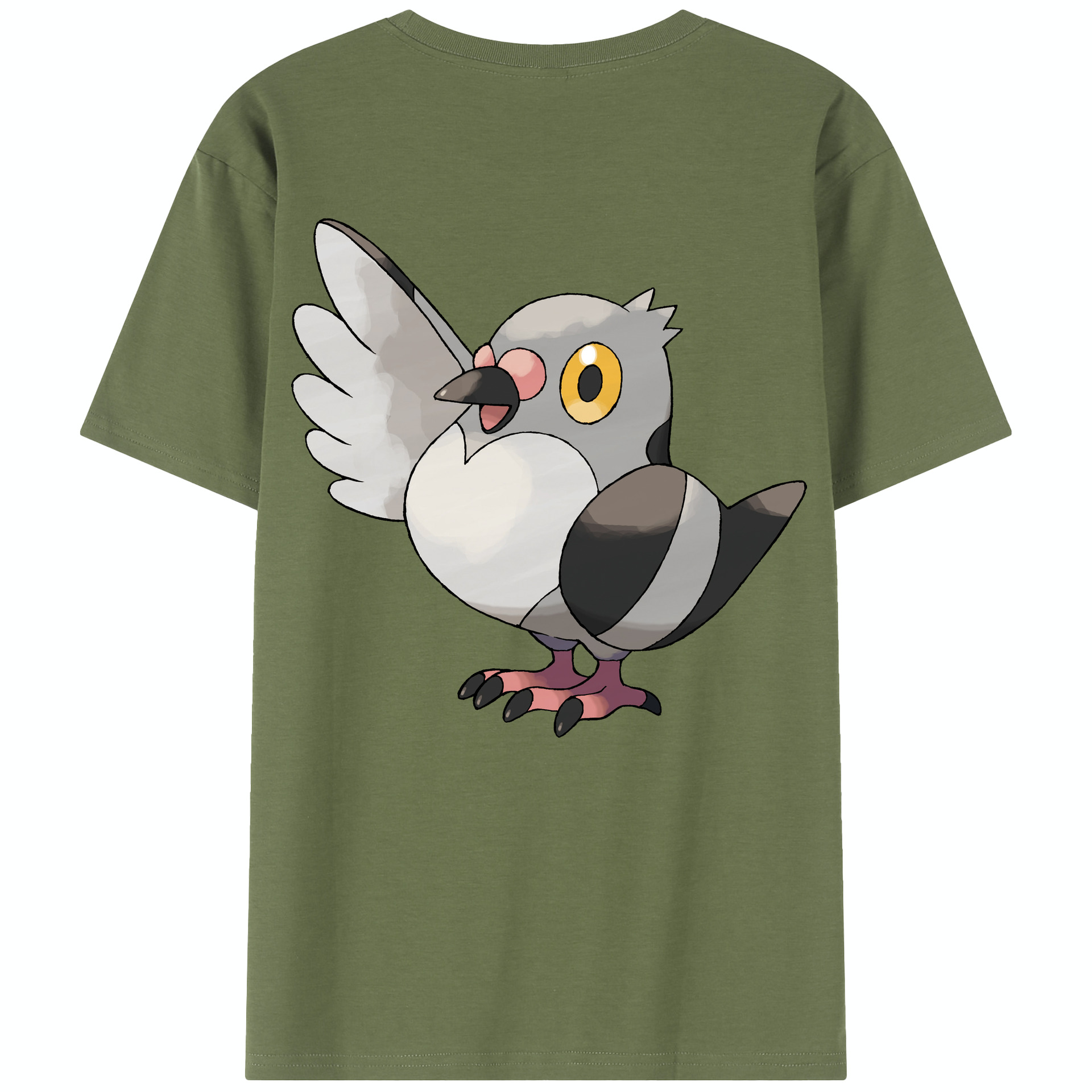 （画像用） ポケットモンスター Pokémon 綿100％半袖Tシャツ（背面プリント）